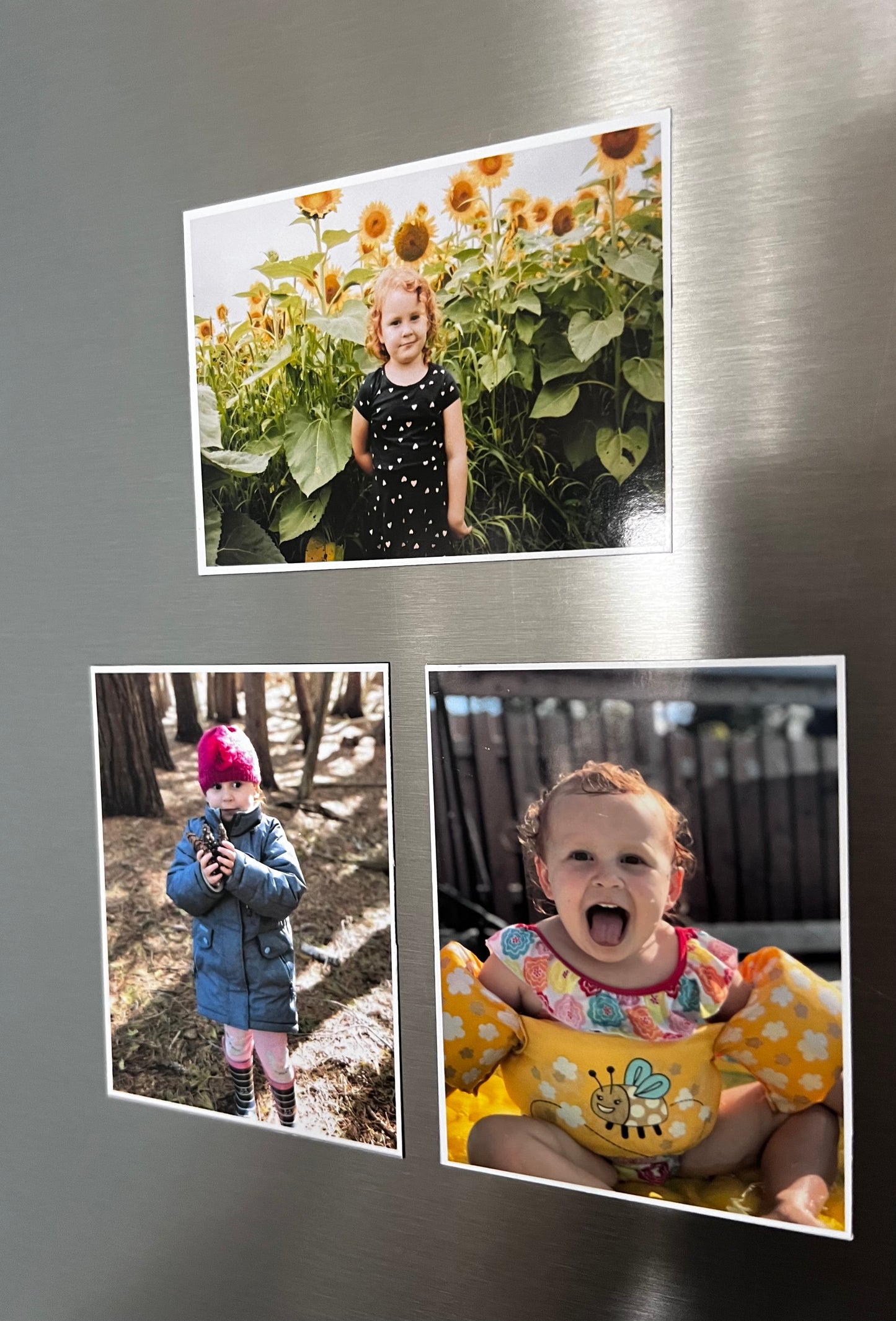 Photo Magnets Pack of 6 (3”x4”) - Flexible magnet